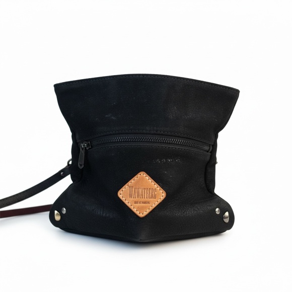 MZ Wallace Studded Leather Clutch/Wristlet - Picture 4 of 4